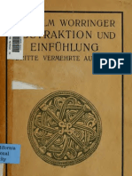 Worringer, Wilhelm_Abstraktion und Einfühlung_1911