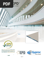 Gypframe MF5 Ceiling Section Details | PDF | Materials