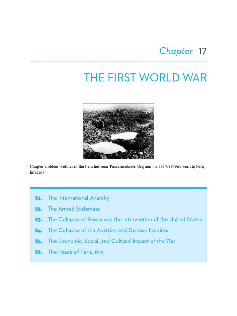 Causes and Impact of the First World War | PDF | Austria Hungary ...