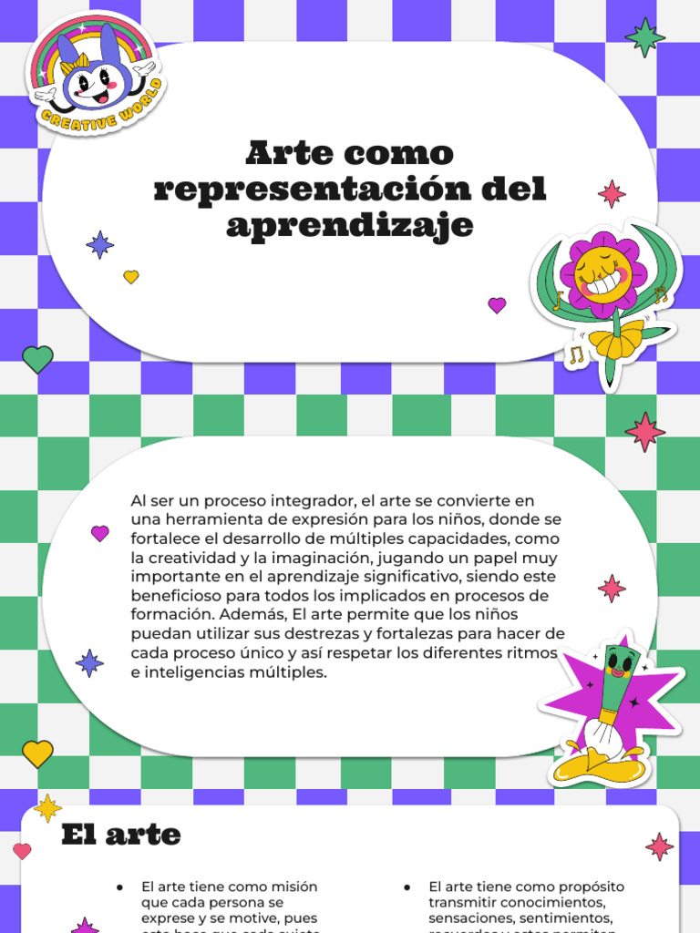 Arte como Herramienta de Aprendizaje Integral | PDF | Aprendizaje | Las ...