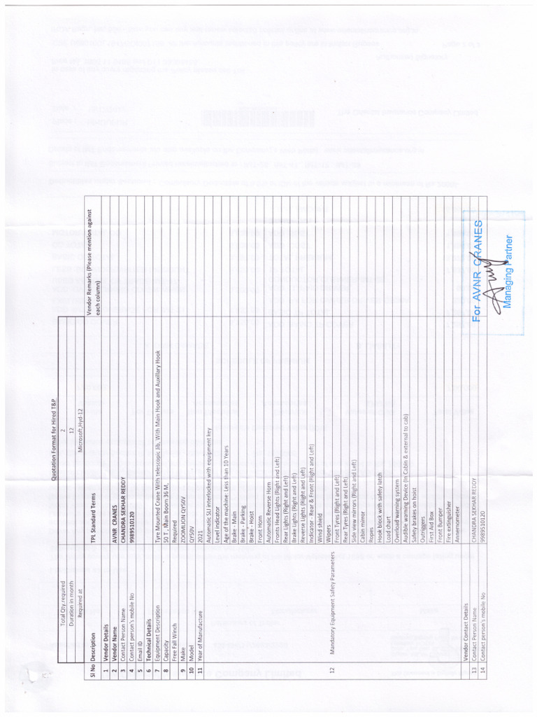 Tata Documents | PDF