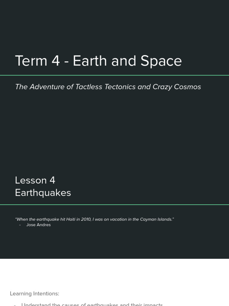 Year 9 Term 4 Science Tectonic Slides Week 2 | PDF | Volcano | Lava