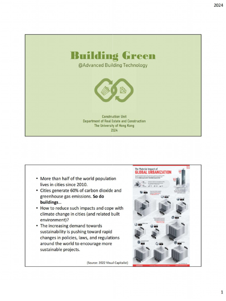 Image showcasing Building Green Abt 2024 | PDF