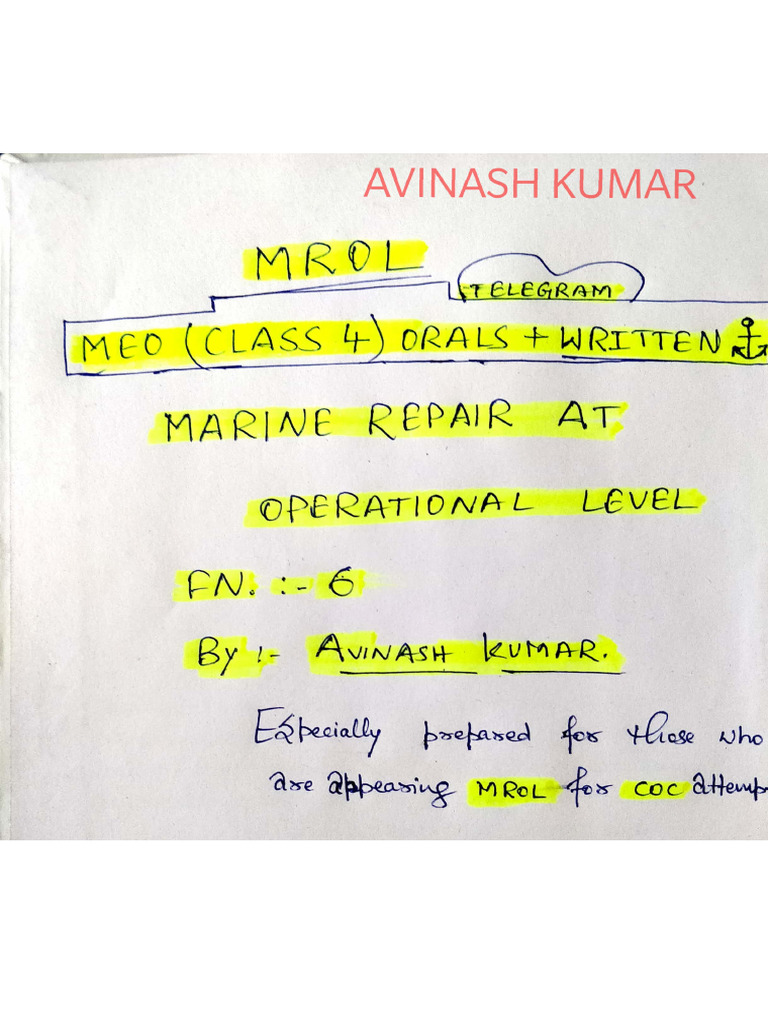 ?mrol (Avinash Kumar) | PDF