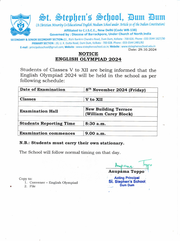 Revised Notice - English Olympiad For Students V-XII - 20241030 - 0001 ...