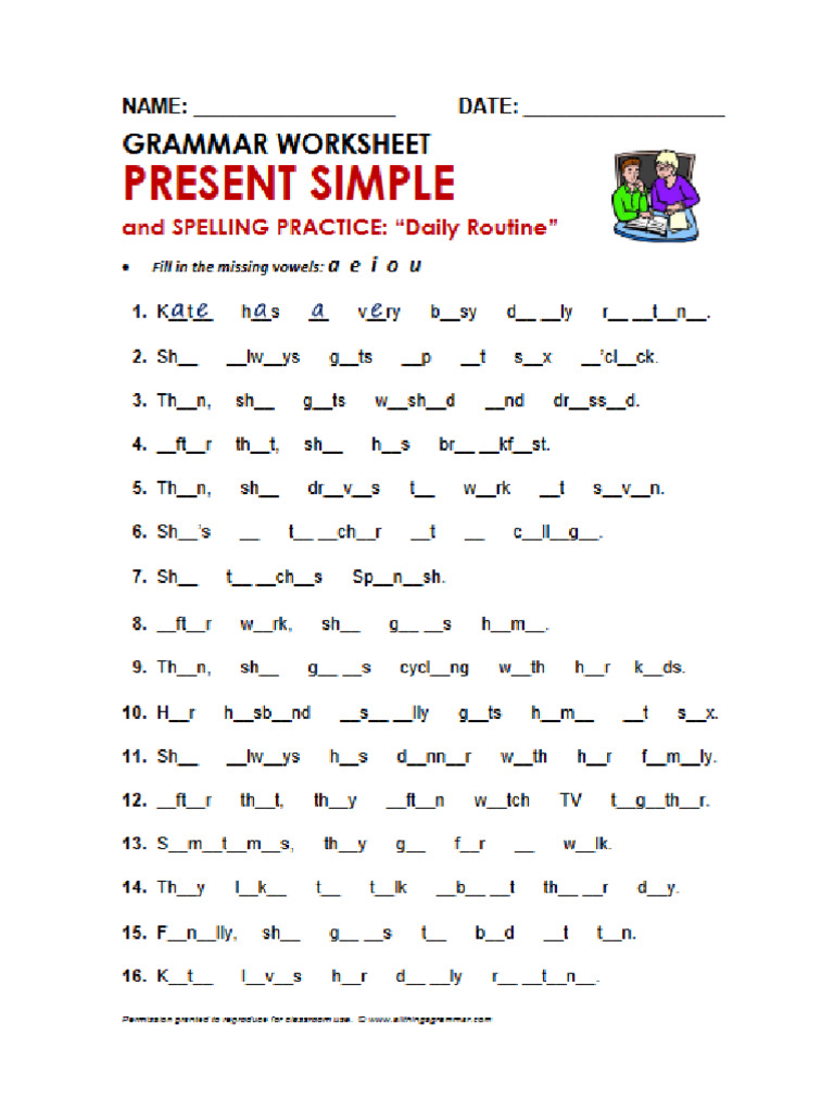 Present Simple | PDF