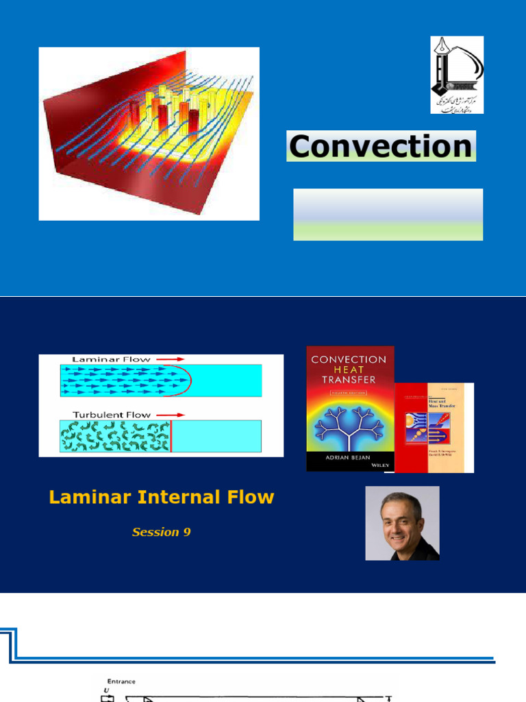 Session9ConvectionLaminar Duct Flow PDF Fluid Dynamics Laminar Flow