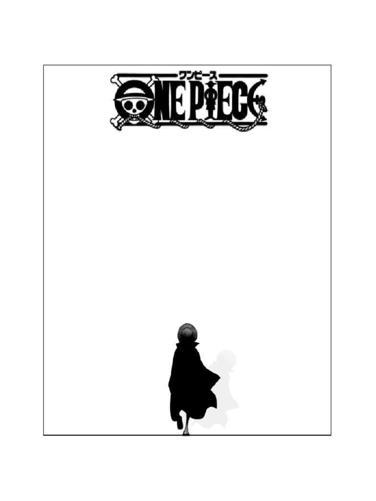 One Piece - Luffy | PDF