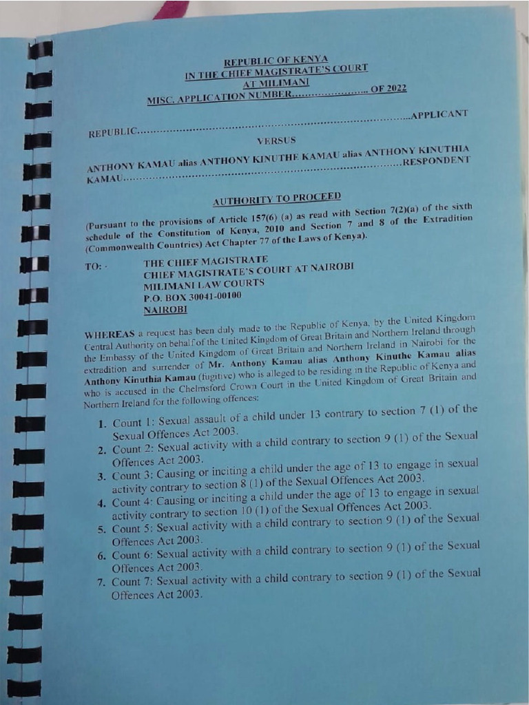 Extradition Pleadings | PDF