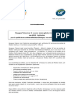 0103 CP Bouygues Telecom Certification Des Centres de Relation Client Par AFNOR-2