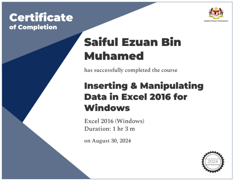 Manipulating Data In Excel Spreadsheets