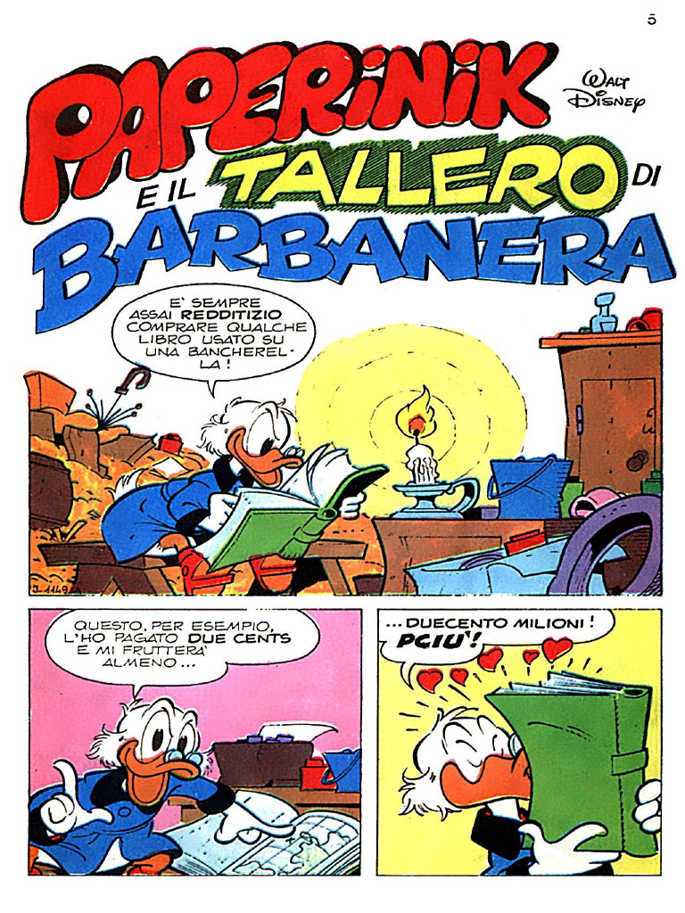 Paperinik e Il Tallero Di Barbanera | PDF