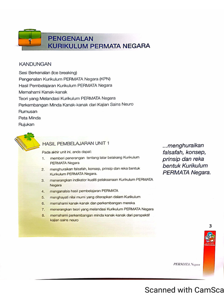 Kurikulum PERMATA 240114 052908 | PDF
