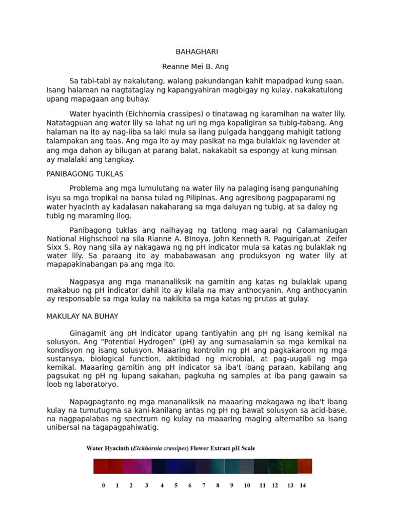 BAHAGHARI | PDF