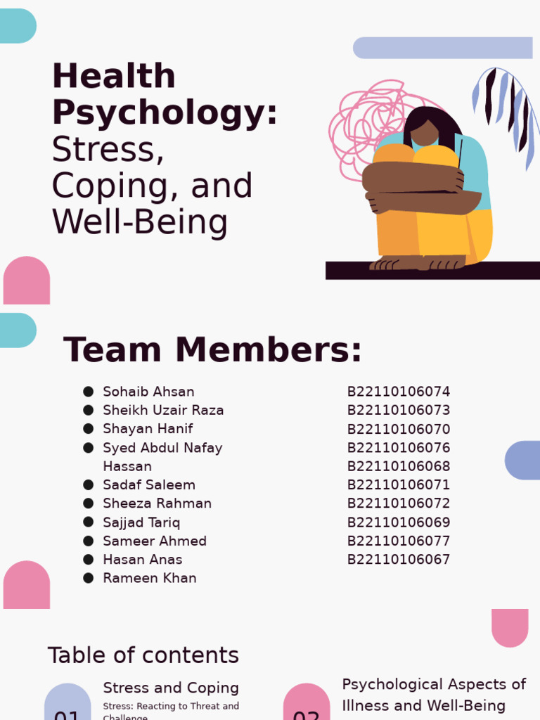 Health Psychology: Stress and Coping Strategies | PDF | Stress (Biology ...