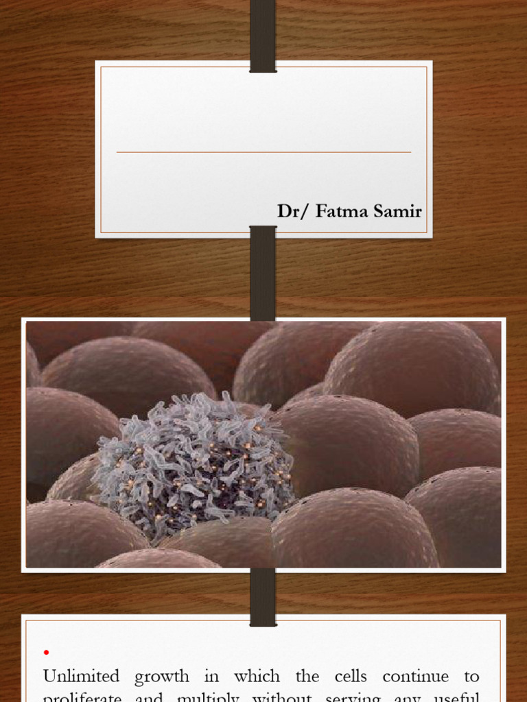 Understanding Neoplasia and Tumors | PDF | Neoplasms | Benign Tumor