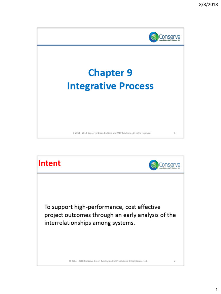 Integrative Process for Sustainable Building | PDF | Green Building