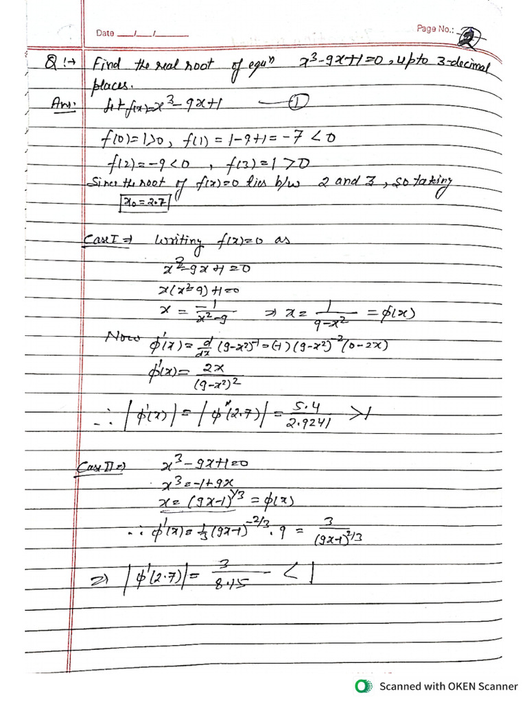 Iteration Method-1 | PDF