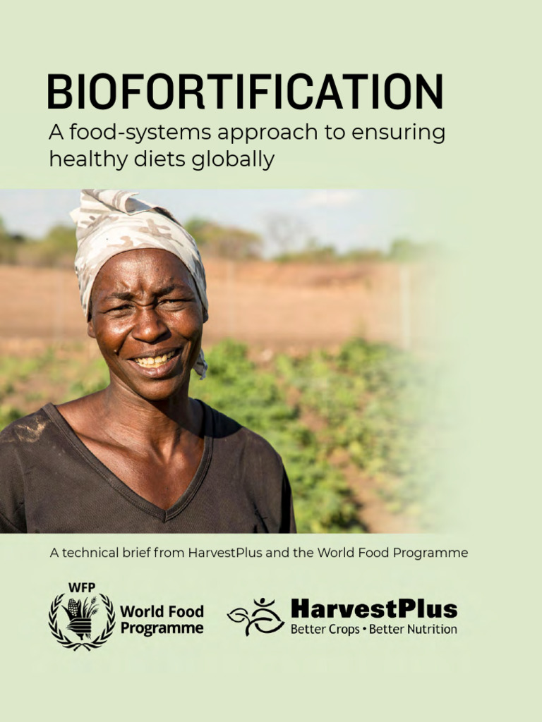 WFP - HarvestPlus - Biofortification - A Food Systems Approach To ...