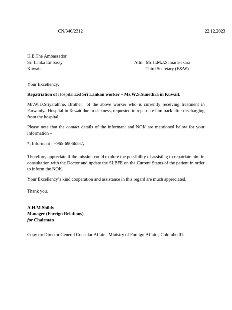 Ms M M M Karunarathne In Malaysia Pdf