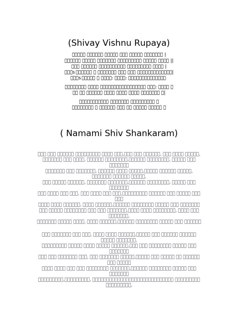 Shiv Statuti PDF | PDF
