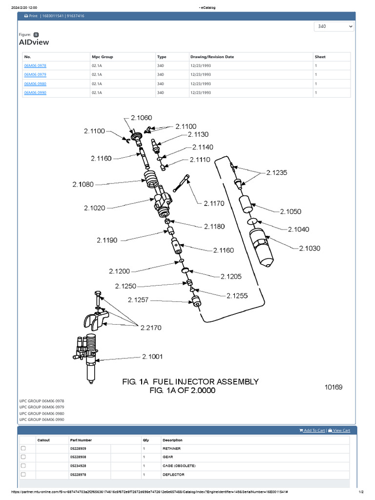 2024 eCatalog Parts List Overview | PDF