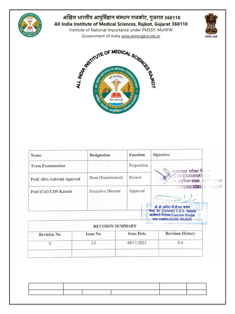 Duration of MBBS Course at AIIMS Rajkot | PDF | Medicine | Health Care