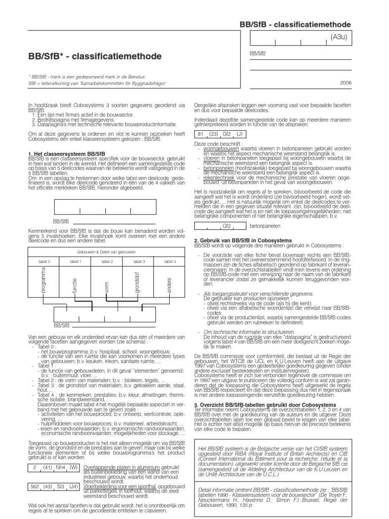 BB - SFB - Ned - 2006 1 | PDF