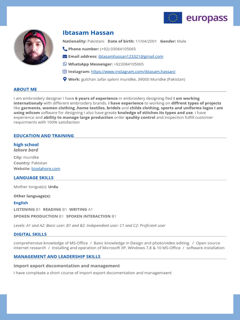 Ibtasam CV | PDF