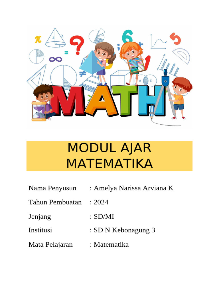 Modul Ajar Pengurangan Kelas 3 Sd Pdf