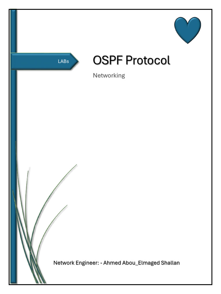 OSPF Configuration Lab Guide | PDF | Internet Protocols | Computer ...