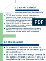 Ensayo de Traccion Uniaxial