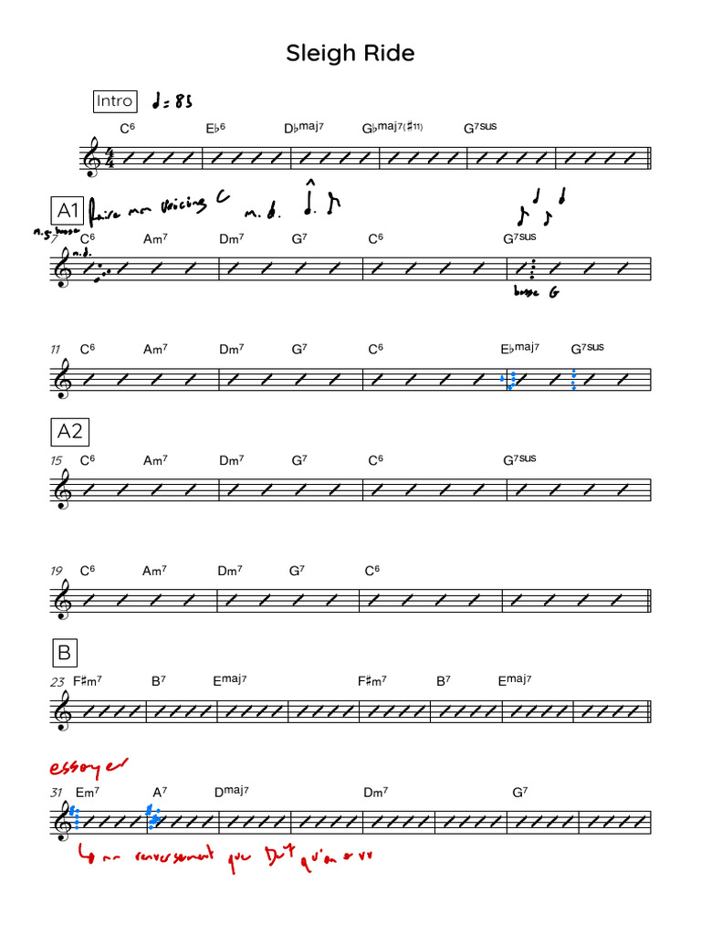 Sleigh Ride v2 | PDF