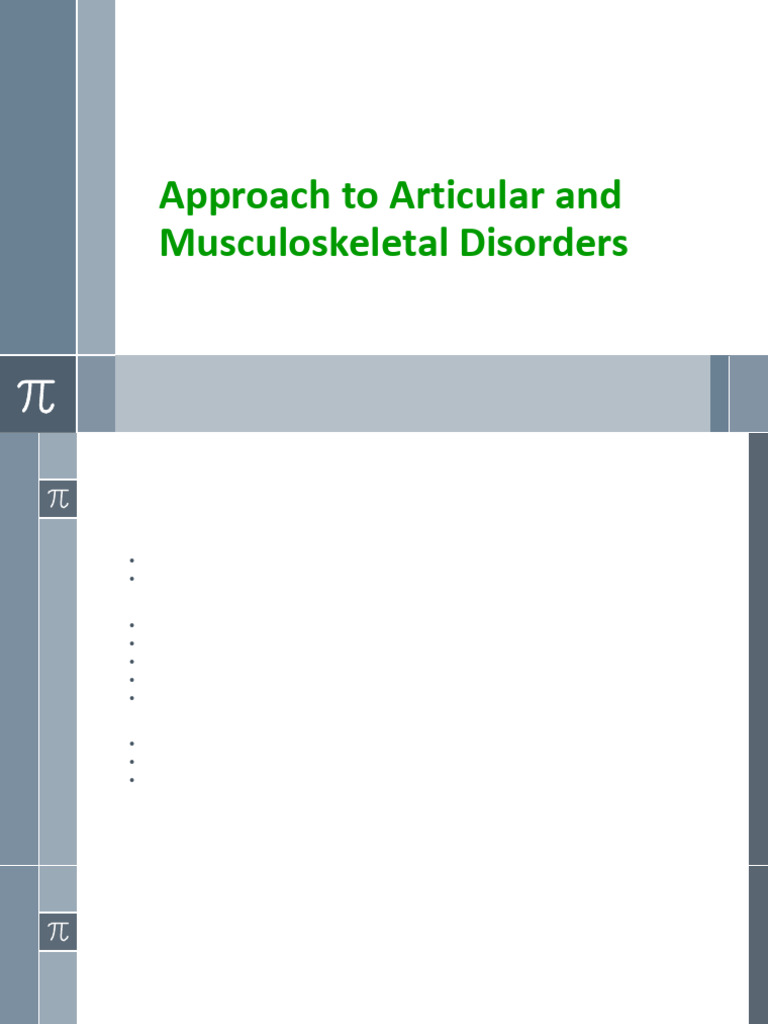 Understanding Musculoskeletal Disorders | PDF | Arthritis | Rheumatology