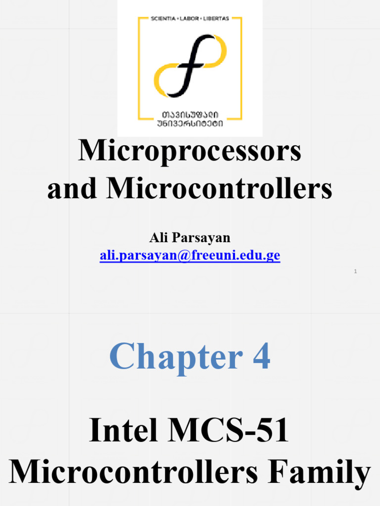 Chapter 4 | PDF | Microcontroller | Input/Output