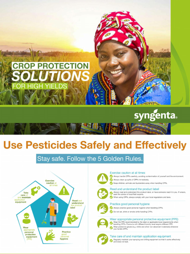 Syngenta CP Booklet 1.0 | PDF | Herbicide | Weed
