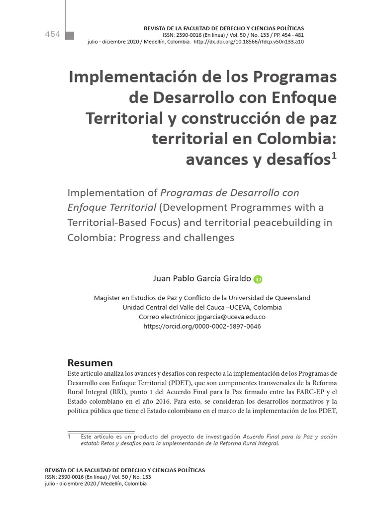 EBSCO FullText 2024 10 31 | PDF | Colombia | Paz