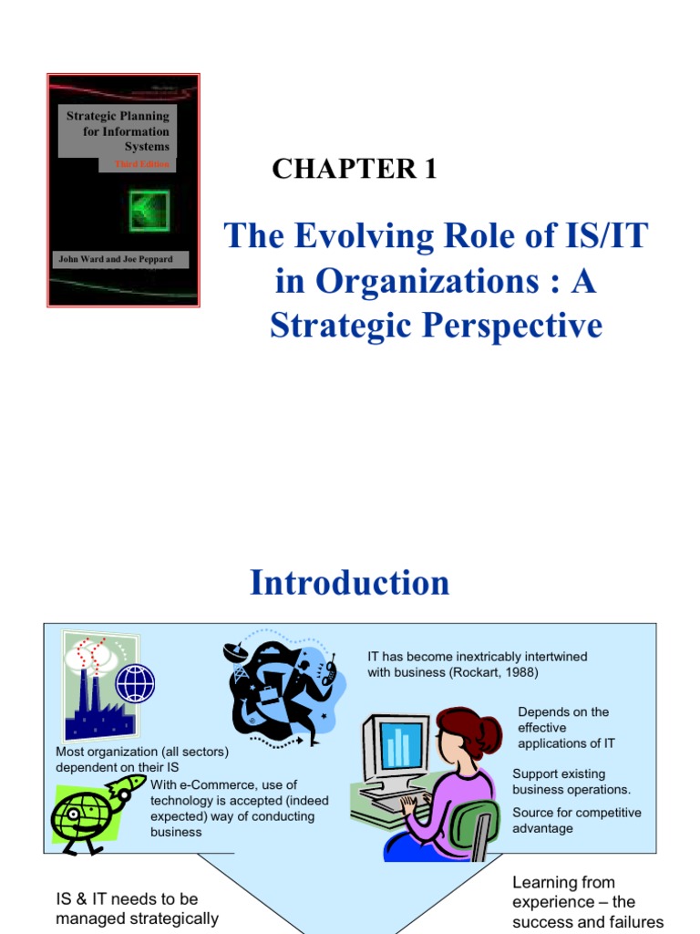 Chapter 1 | PDF | Management Information System | Strategic Management