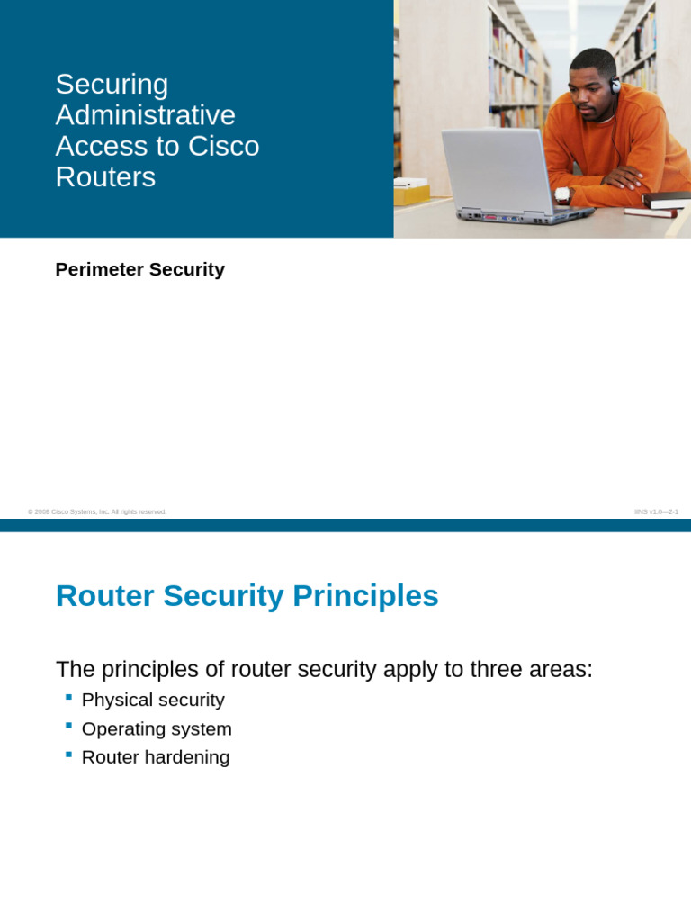 Basic Router Security Confiruration | PDF | Cisco Certifications ...