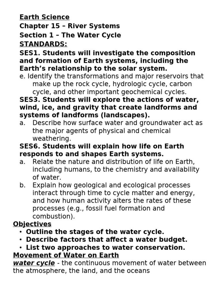 Understanding the Water Cycle | PDF | Precipitation | Water
