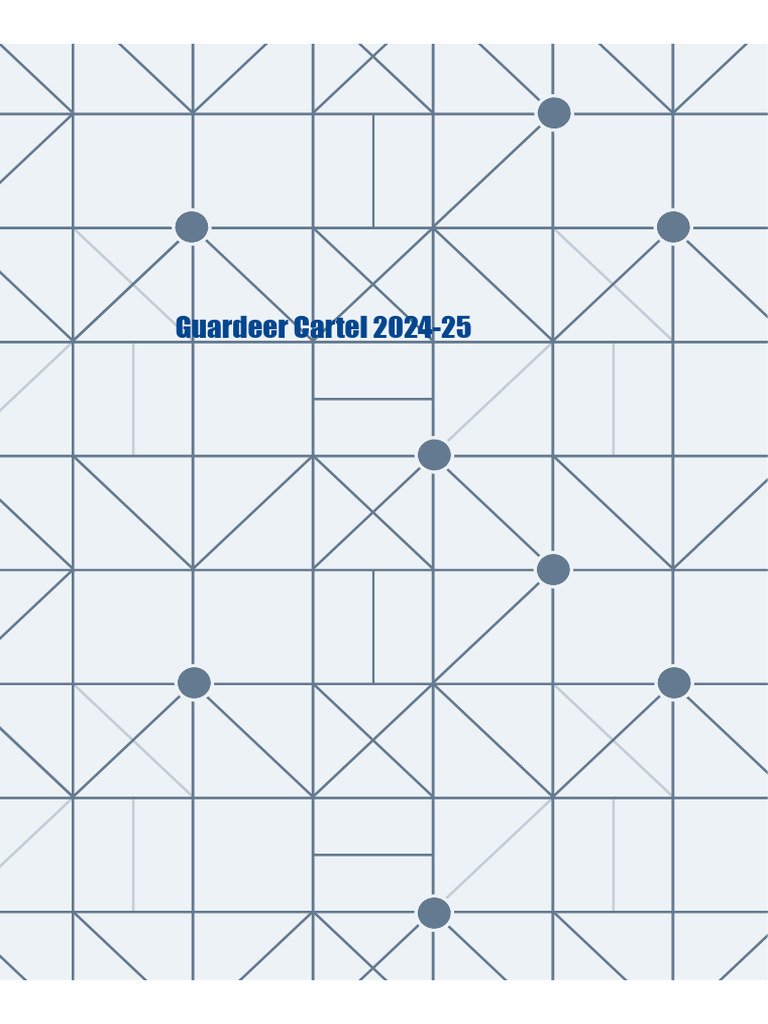 Guardeer Cartel 2024-25 | PDF
