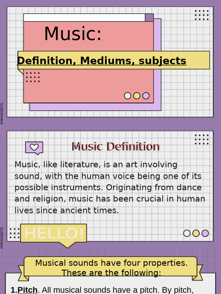 ARTS | PDF | Pitch (Music) | Sound