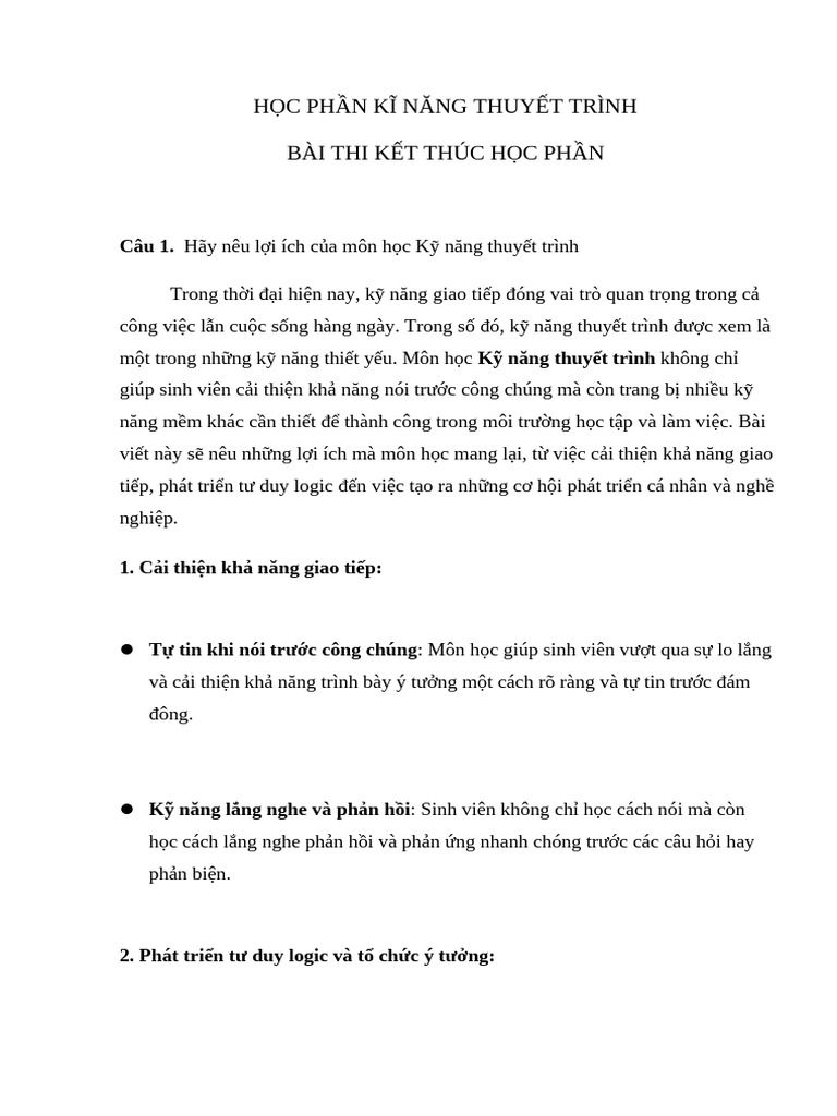 Bài KNTT | PDF