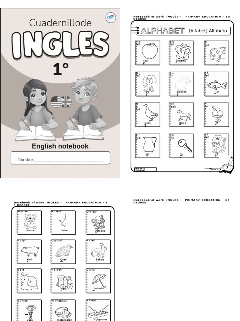 Cuadernillo Primer Grado | PDF