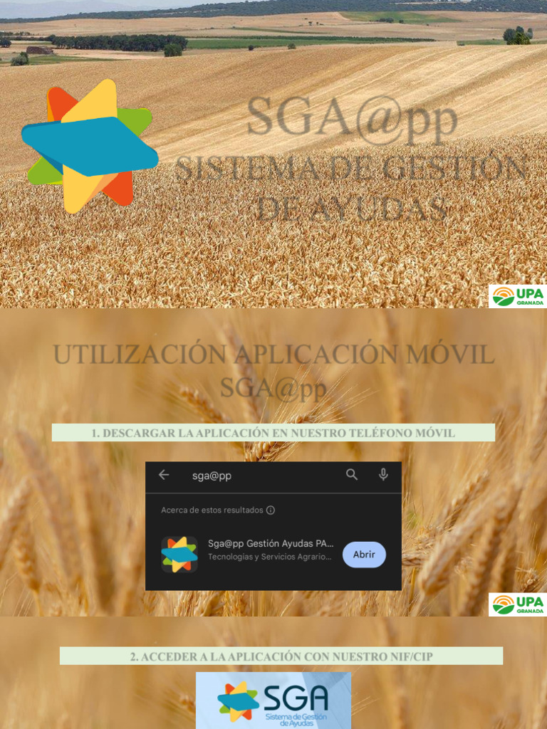 Utilización SGA@pp - Alegaciones SIGPAC 2024 | PDF