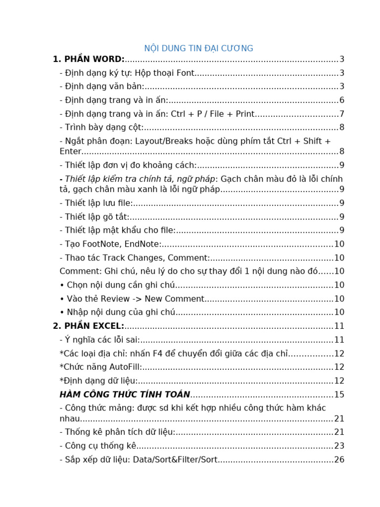 Tin Đ I Cương | PDF