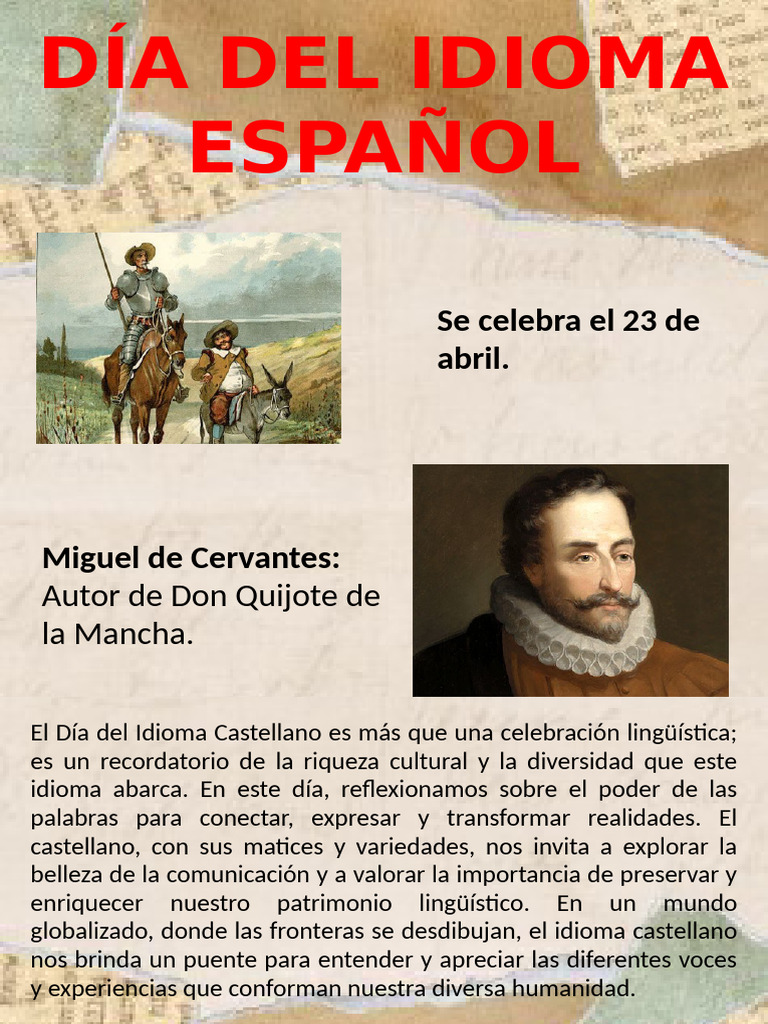 Comu Dia Del Idioma | PDF