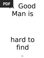 Download A Good Man is Hard to Find2 by ibmhrnxx SN78883867 doc pdf