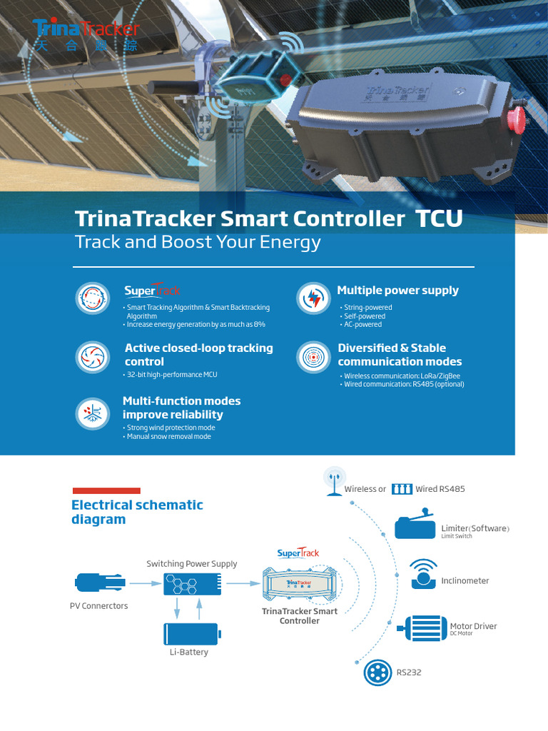 TrinaTracker Smart Controller Overview | PDF | Power Supply ...