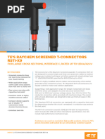 RAYCHEM RSTI Separable Connectors 24kV | PDF | Electrical Connector ...